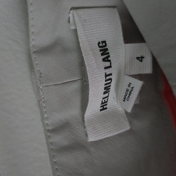 HELMUT LANG Chroma Wide Leg Two-Tone Shorts 4 NWOT - Picture 2 of 5